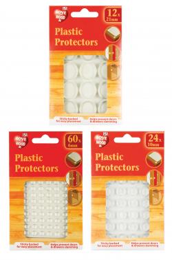ASSORTED PLASTIC PROTECTORS