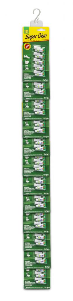 SUPER GLUE 5PK x 1g CS