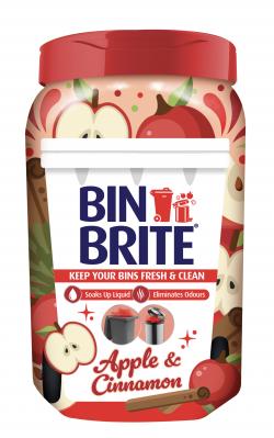 BIN ODOUR NEUTRALISER - 500G - APPLE & CINNAMON