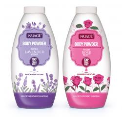 BODY POWDER 250G (TALC FREE) - LAVENDER/ROSE