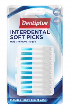 INTERDENTAL SOFT PICKS METAL FREE 40PK