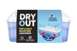 MOISTURE ABSORBER REFILLABLE + CRYSTALS 500g