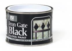 IRON GATE BLACK GLOSS PAINT 180ML