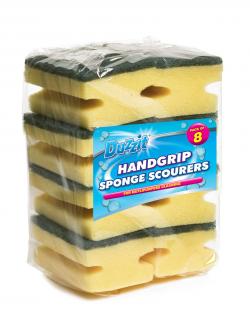 HANDGRIP SCOURER 8pk