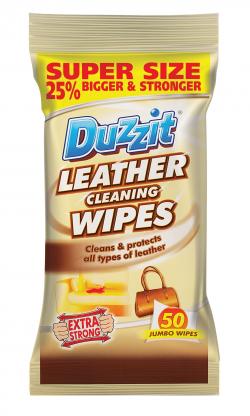 LEATHER CLEANING WIPES 50pk