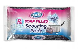 SOAP FILLED SCOURERS 12pk