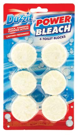 POWER BLEACH TOILET BLOCK 6pk