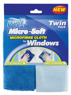 MICRO-SOFT WINDOW CLOTH 2pk