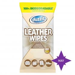 DUZZIT BIOD LEATHER CLEANING WIPES 60pk