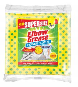 ELBOW GREASE SUPERSIZE CLOTH 3PK