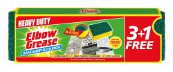 ELBOW GREASE HANDGRIP SCOURER 4PK