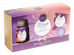 CANDLE, SALTS & BATH BOMB SET - SLEEP