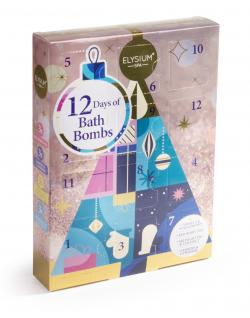 BATH BOMB CALENDAR - 30G X 12