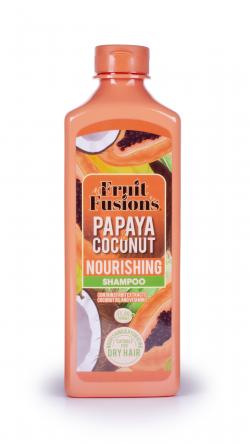 FRUIT FUSION PAPAYA & COCONUT SHAMPOO 600ML