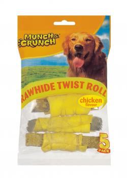 RAWHIDE TWIST ROLL-CHICKEN FLA