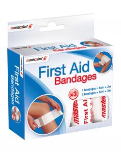 FIRST AID BANDAGES 3pk