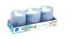 SET OF 3 VOTIVE CANDLES - FLUFFY TOWELS 