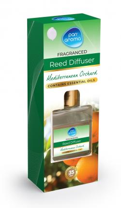 RECTANGLE REED DIFFUSER 70ML - MEDITERRANEAN ORCHA