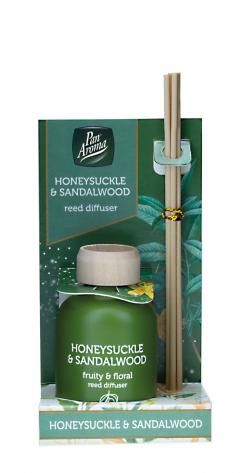 50ML REED DIFFUSER - SANDALWOOD & HONEYSUCKLE