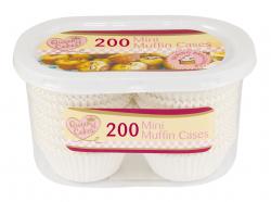 MINI MUFFIN CASES 200pk