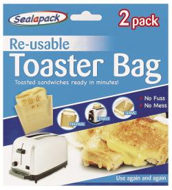 SEALAPACK TOASTER BAGS 2pk