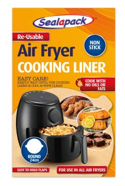 REUSABLE AIR FRYER LINER ROUND 