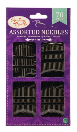 SEWING NEEDLES 70pk