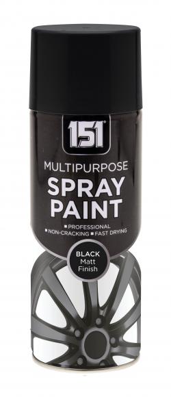 BLACK MATT SPRAY PAINT 400ML