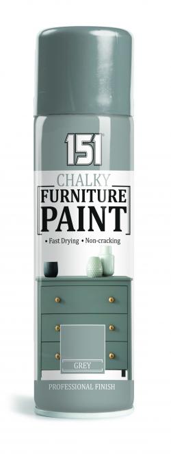CHALKY FINISH FURNITURE PAINT WINTER GREY 400ML